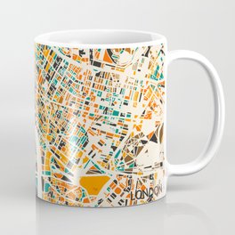London Mosaic Map #4 Mug