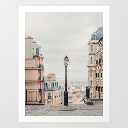 Montmartre View - Paris Travel Photography Art Print