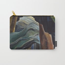 Forest, British Columbia, Banff sequoia redwood forest landscape painting by Emily Carr for home, wall, and bedroom decor Carry-All Pouch