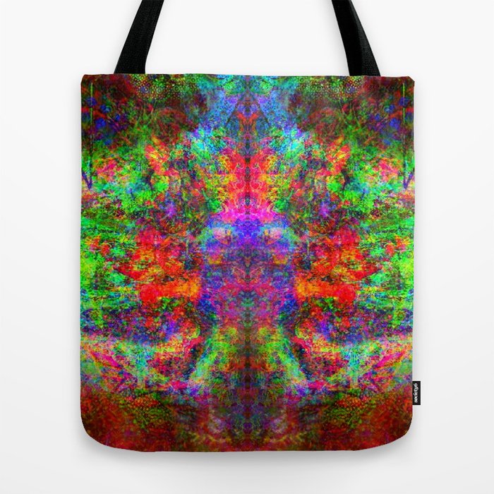 Kamana II (abstract, psychedelic, visionary) Tote Bag by ...