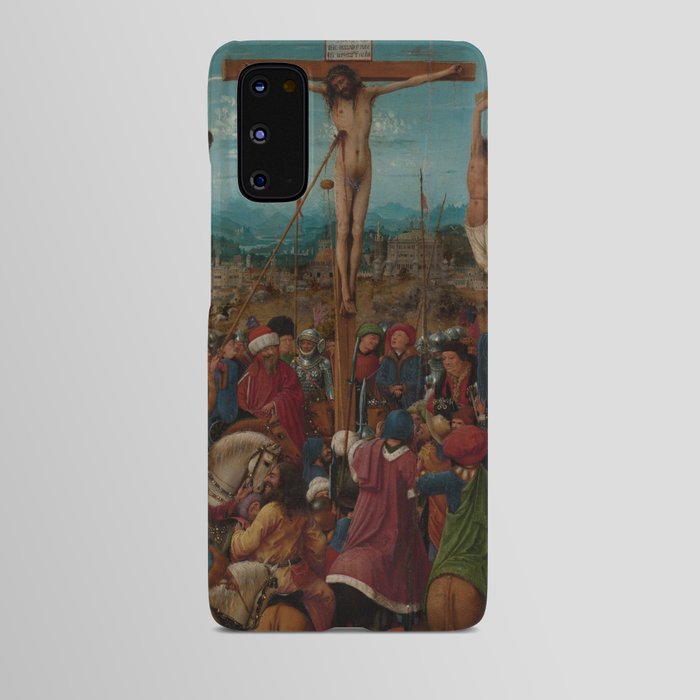 The Crucifixion by Jan van Eyck Android Case