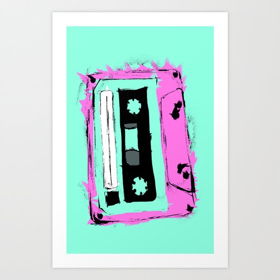 Mix Tape Art Print