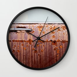 Rusted Jalopy Wall Clock