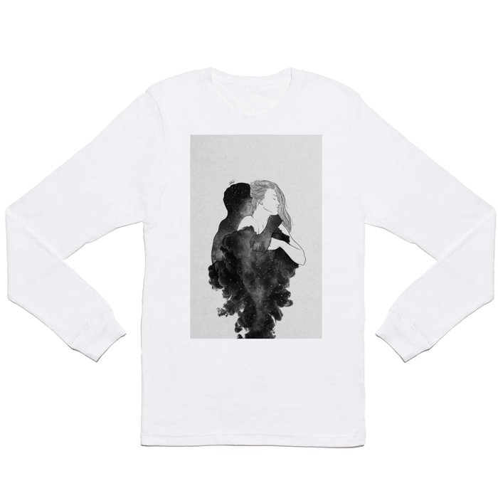 You are my peaceful heaven b&w. Long Sleeve T Shirt