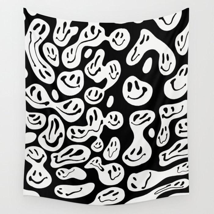 Black and white aesthetic tapestry deals