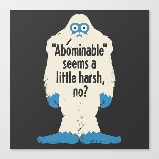 Not Cool Canvas Print