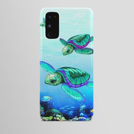 Sea Turtles Dance Android Case