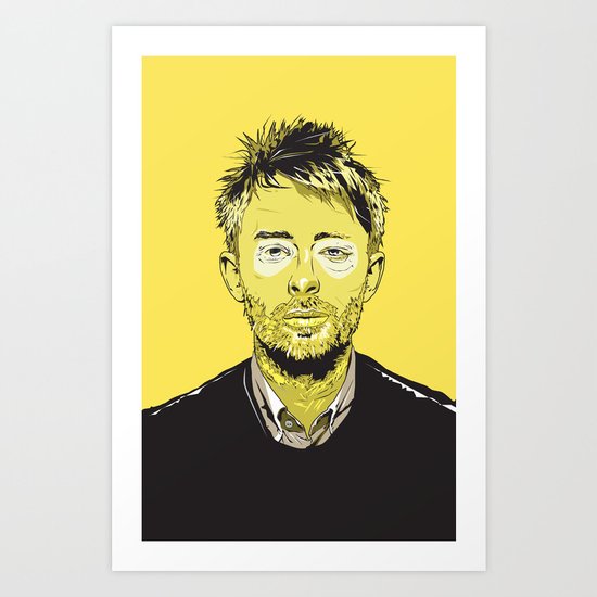Thom Yorke Art Print