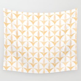 Old Arches Yellow Wall Tapestry