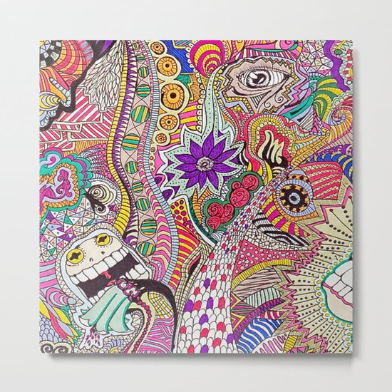 It's What's On The Inside That Counts. Metal Print