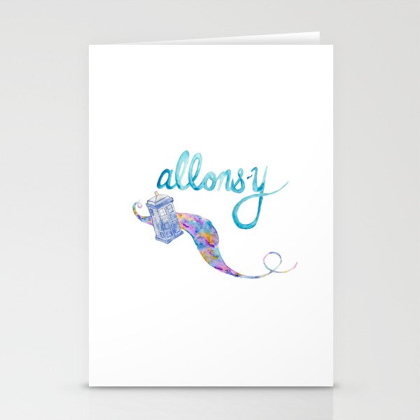 allons-y Stationery Cards