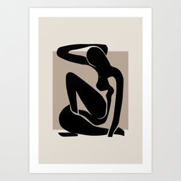 Female Matisse Print, Henri Matisse, Matisse Poster, Matisse Art,Matisse Cut Out, Fine Art Print Art Print