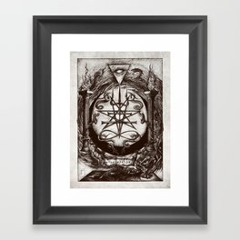 The Dreaming Abyss  Framed Art Print
