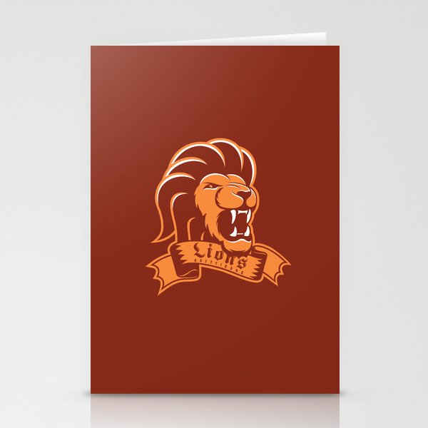 Lions Gryffindor Stationery Cards