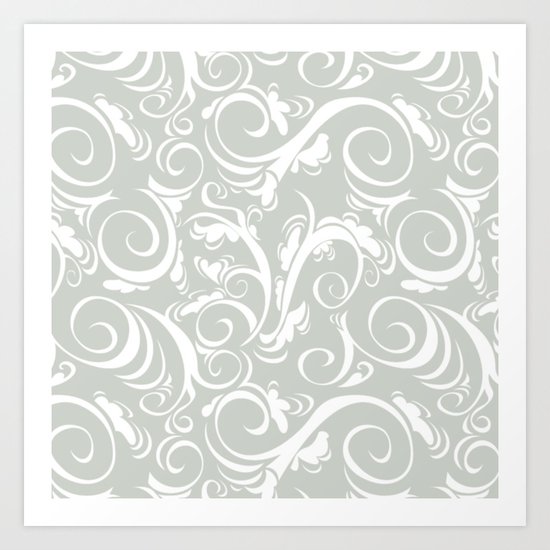 Floral Sea Salt Art Print
