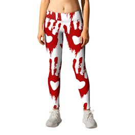 Bleeding because of love Leggings | Halloween, Spooky, Scary, Death, Digital, Graphic Design, Witch, Love, Graphicdesign, Like 