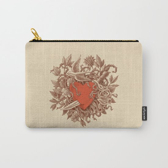 Heart of Thorns Carry-All Pouch