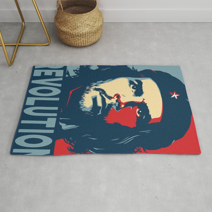 Che Guevara - Revolution, Hope Style Rug