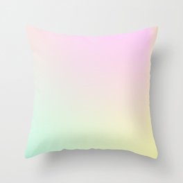 30 Gradient Aura Ombre 220426 Valourine Digital Minimalist Art Throw Pillow
