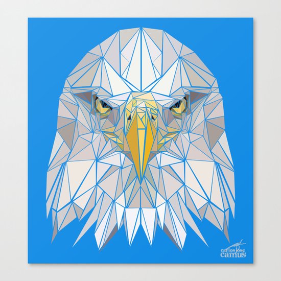 Blue Eagle Canvas Print