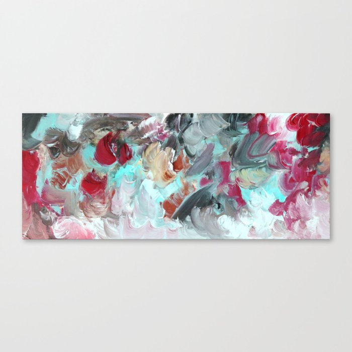 Brush Wave Canvas Print