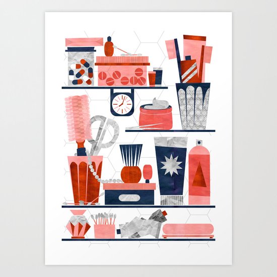 Bathroom Art Print