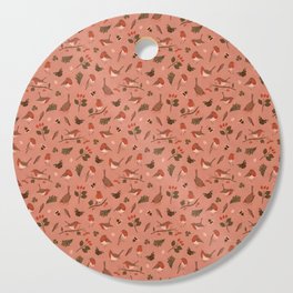 Robin Pink Pattern Cutting Board