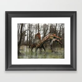 Spinosaurus Framed Art Print