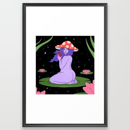 Mushroom Framed Art Print