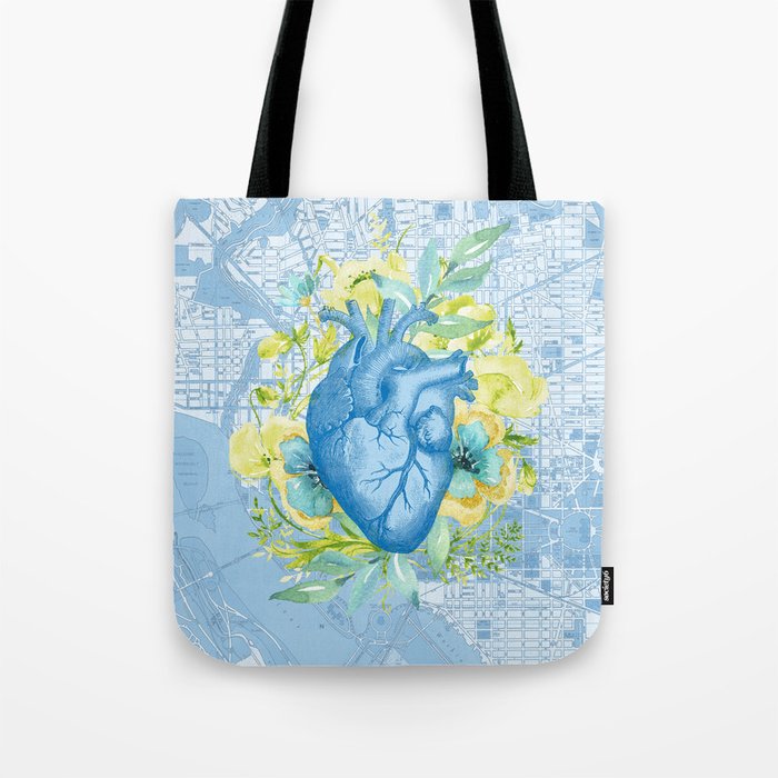 The Way to Her Heart Tote Bag