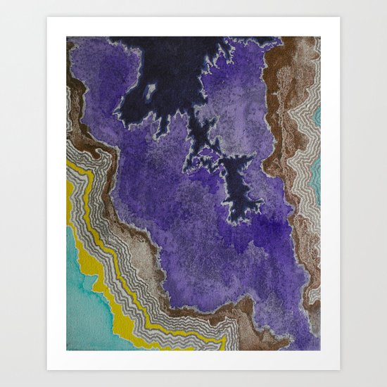 Follow Me To The Shore Art Print