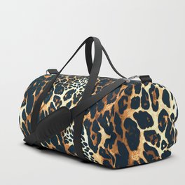 Leopard Spotted Animal Print Duffle Bag