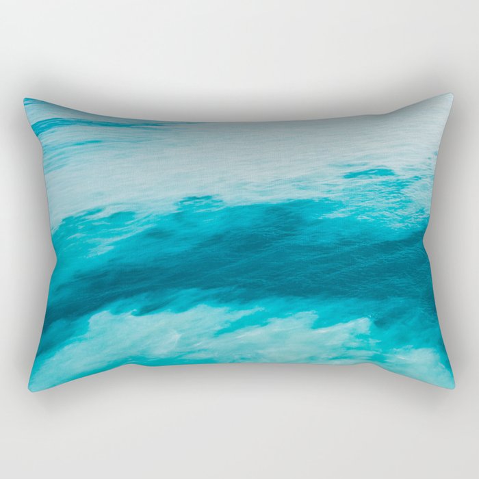 Bermuda Waters Rectangular Pillow