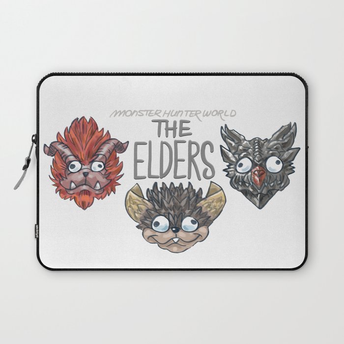 Monster Hunter World Elder Dragons Laptop Sleeve