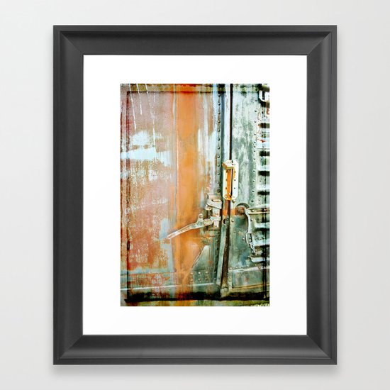 Locked Framed Art Print