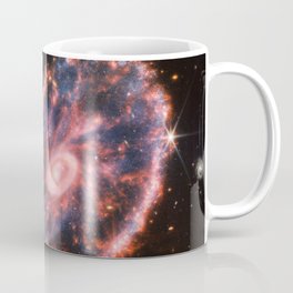 James Webb Telescope Cartwheel Galaxy Coffee Mug
