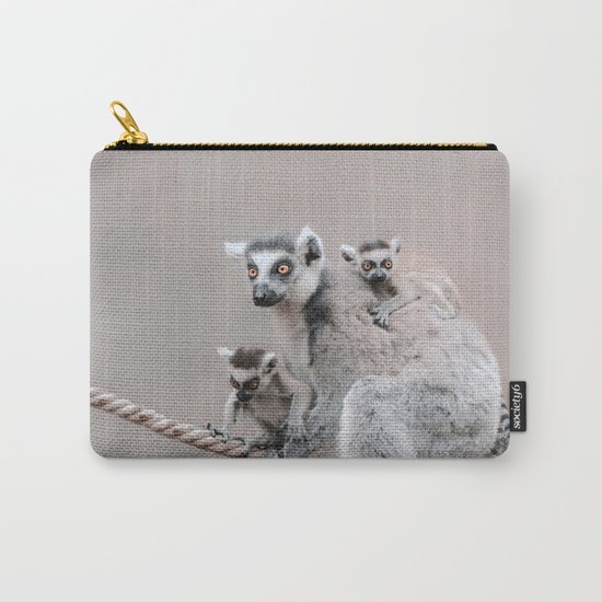 LEMURS by Monika Strigel Carry-All Pouch