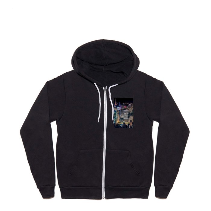 Over Times Square Full Zip Hoodie