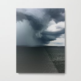 Storm Clouds Metal Print | Dark Clouds, Earth, Nature, Stormy, Sky, Clouds, Water, Dark, Nature Photography, Travel Photography 