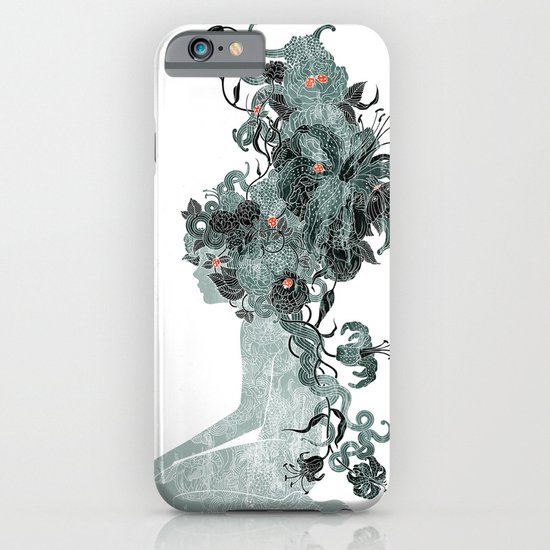 Freya's Hair (Teal) iPhone & iPod Case