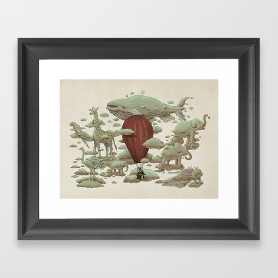 Cloud Watching Framed Art Print