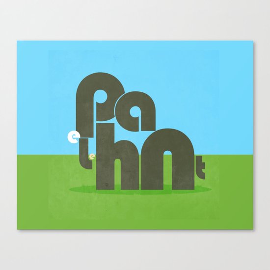 Elephont Canvas Print