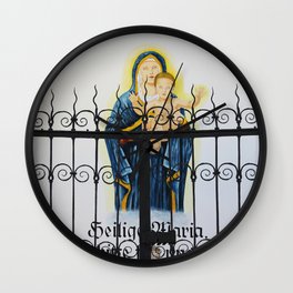 Mary and Child Wall Clock
