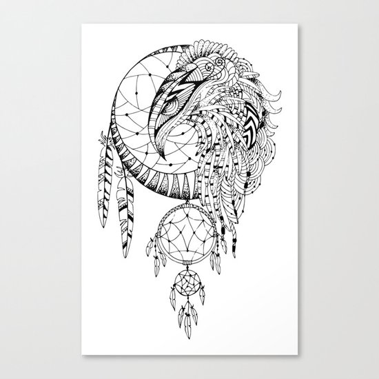 Falcon Canvas Print