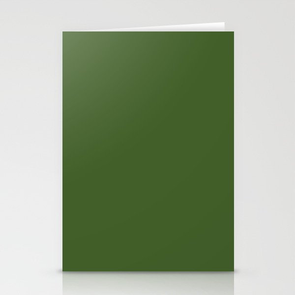 Obscure Olive Stationery Cards