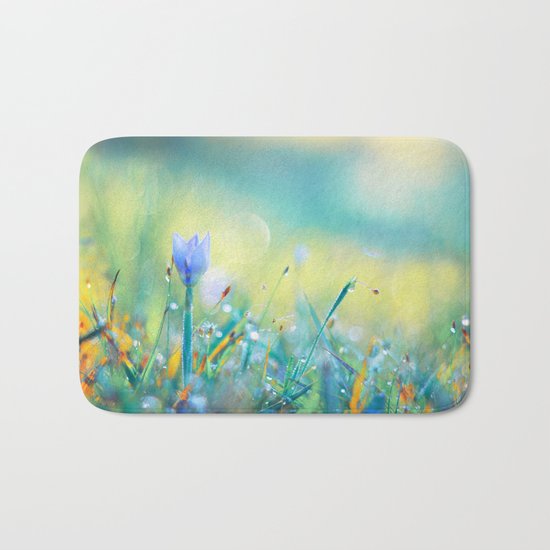 The Lady of Sun Bath Mat