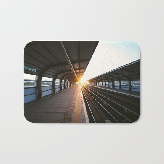 The light at the end of the tunnel Bath Mat