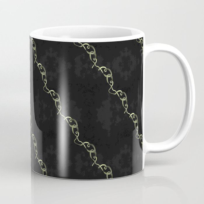 Gold Ribbon Coffee Mug