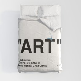 "ART" Comforter