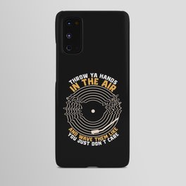 Throw Ya Hands In The Air Retro Vinyl Android Case
